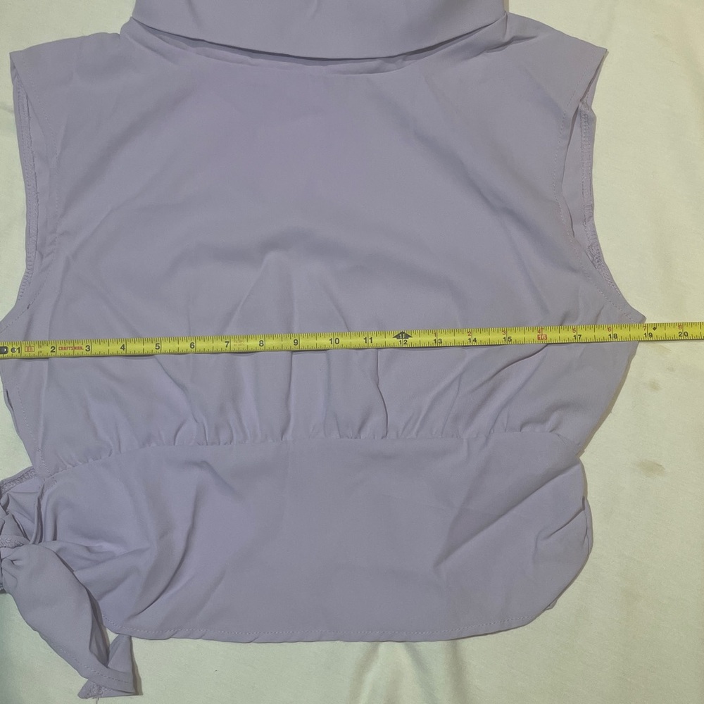 NWT SHEIN Blouse S lavender - Picture 8 of 9